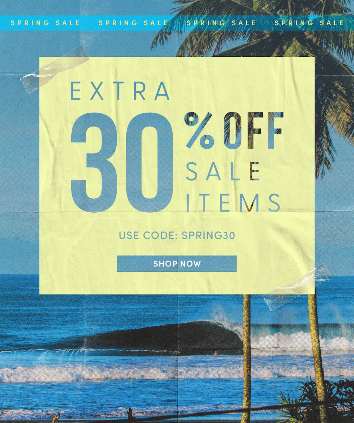 Extra 30% Off Sale Items