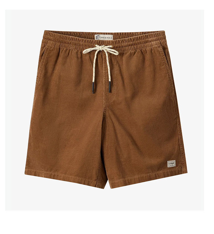 O'Riginals Cord Elastic Waist 18" Shorts