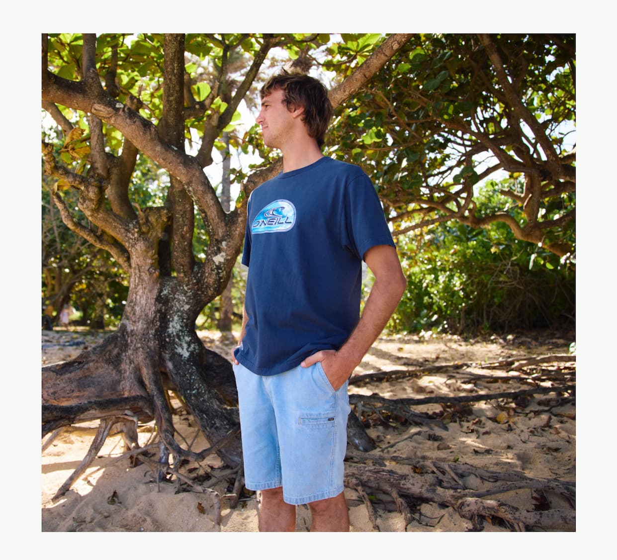 O'Riginals Dockside Denim Utility 21" Shorts