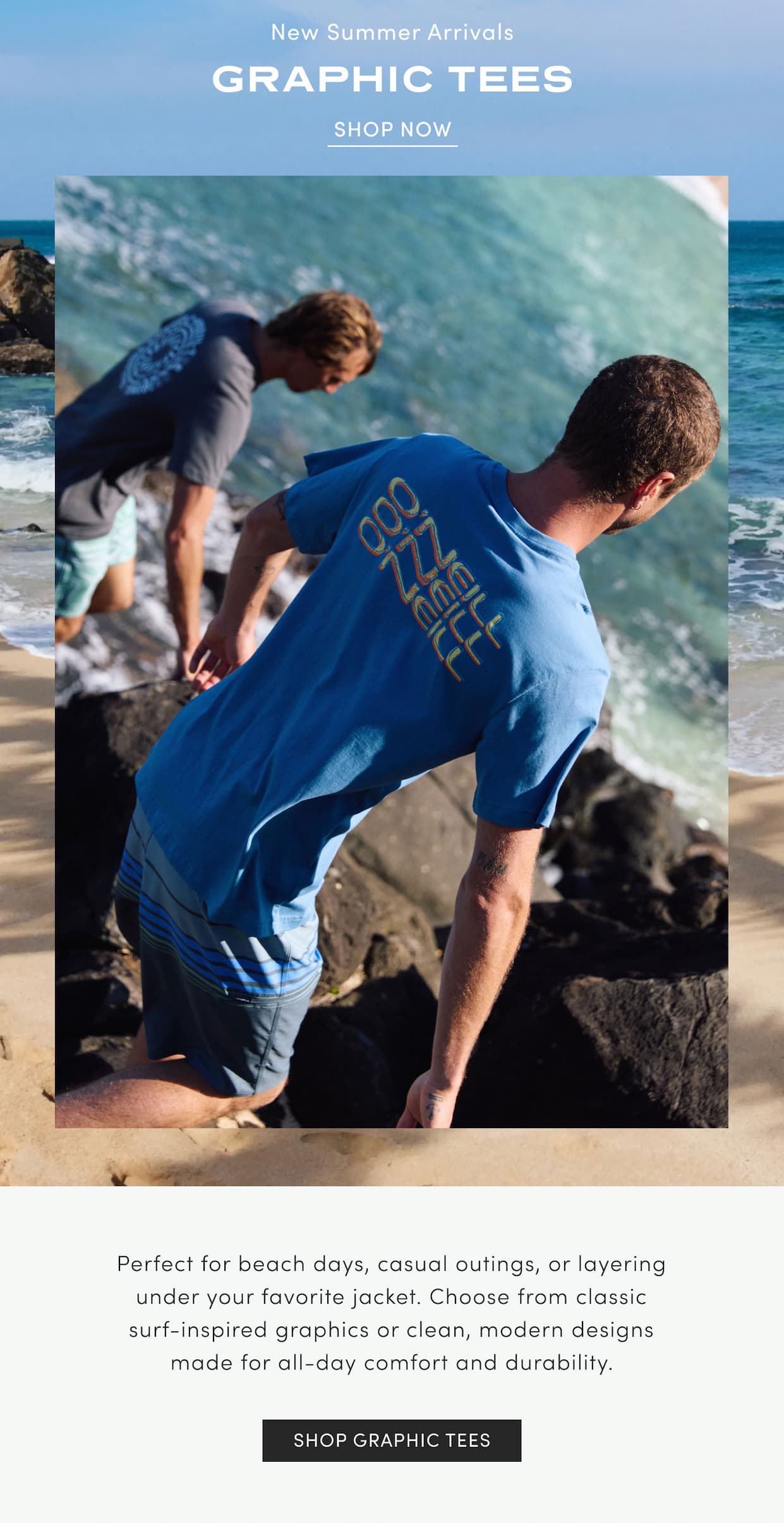 New Summer Arrivals - Graphic Tees - Shop Now