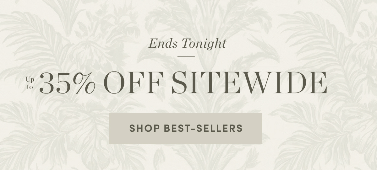 Up to 35 Percent Off Sitewide