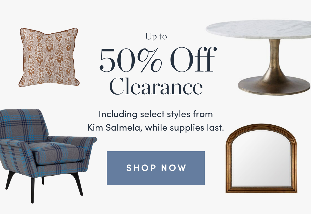 Up to 50% Off Clearance