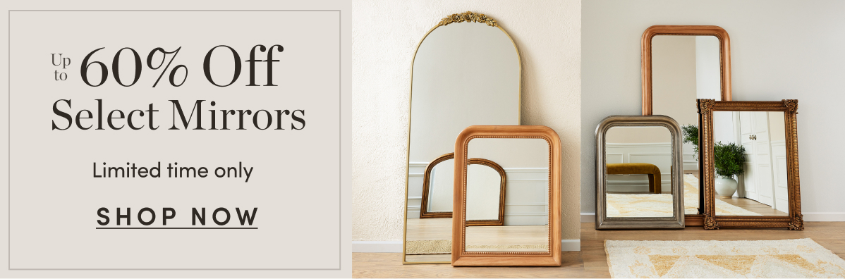 Up to 60% Off Select Mirrors