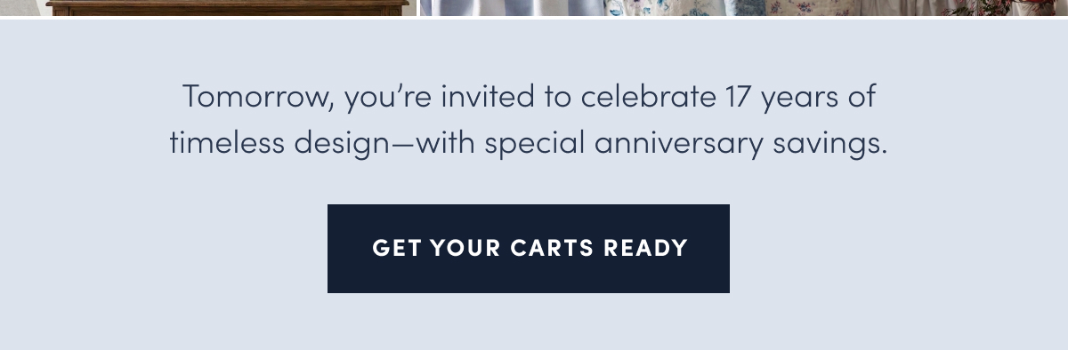 Our 17th Anniversary is Coming Soon