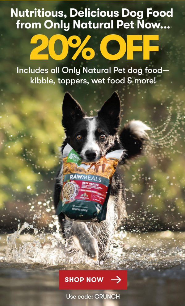 20% Off Only Natural Pet Dog Food