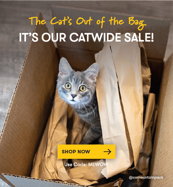 20% OFF ALL Cat Products Sitewide