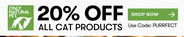 20% Off All Cat Products
