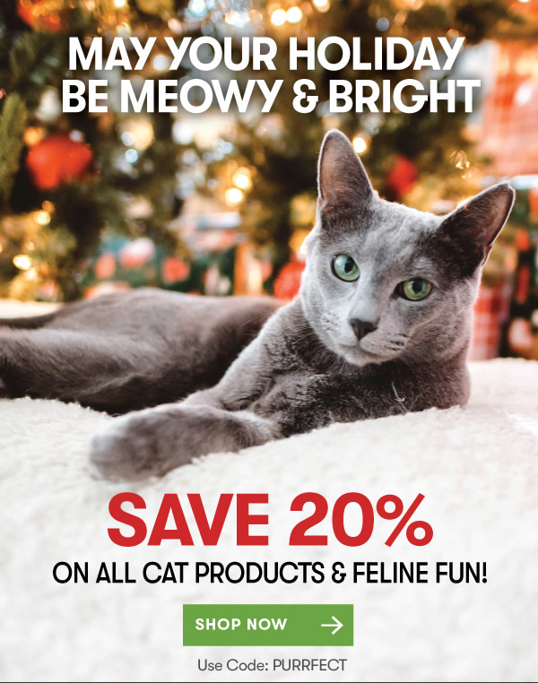 20% Off All Cat Products