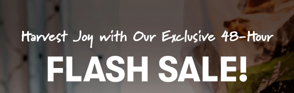 48-Hour Flash Sale!