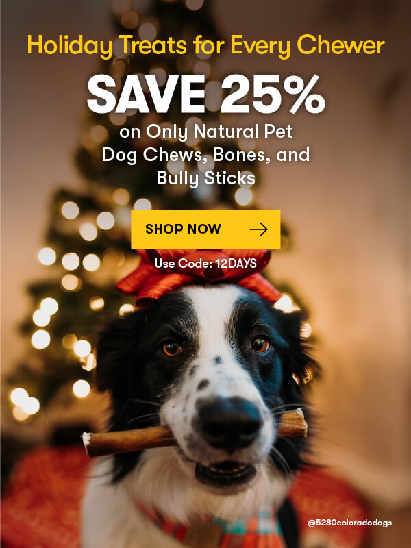 25% OFF Only Natural Pet Natural Dog Chews, Bones and Bully Sticks