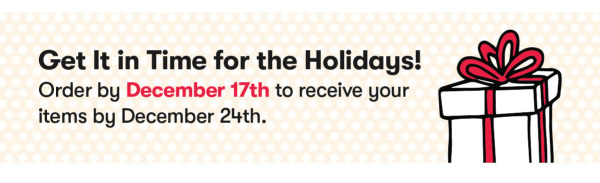 Holiday Stock Up and Save Sale