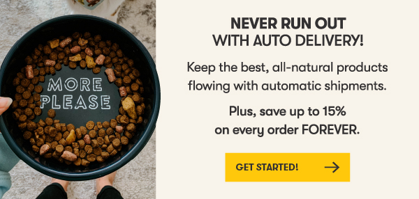 Never Run Out with Auto Delivery