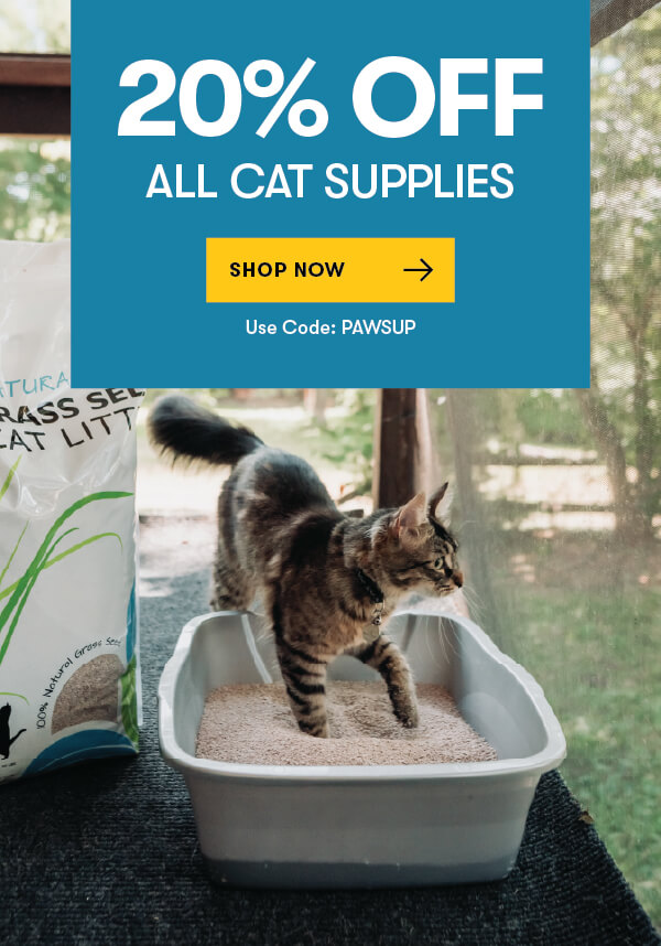 20% OFF All Cat Supplies