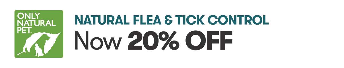 20% OFF Natural Flea & Tick Control