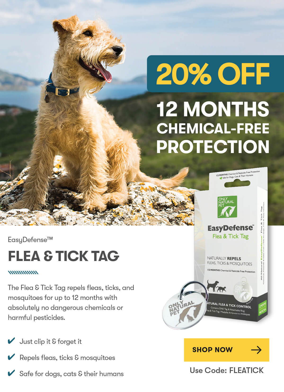 25% OFF Natural Flea & Tick Solutions