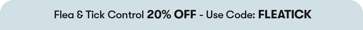 20% OFF Natural Flea & Tick Protection