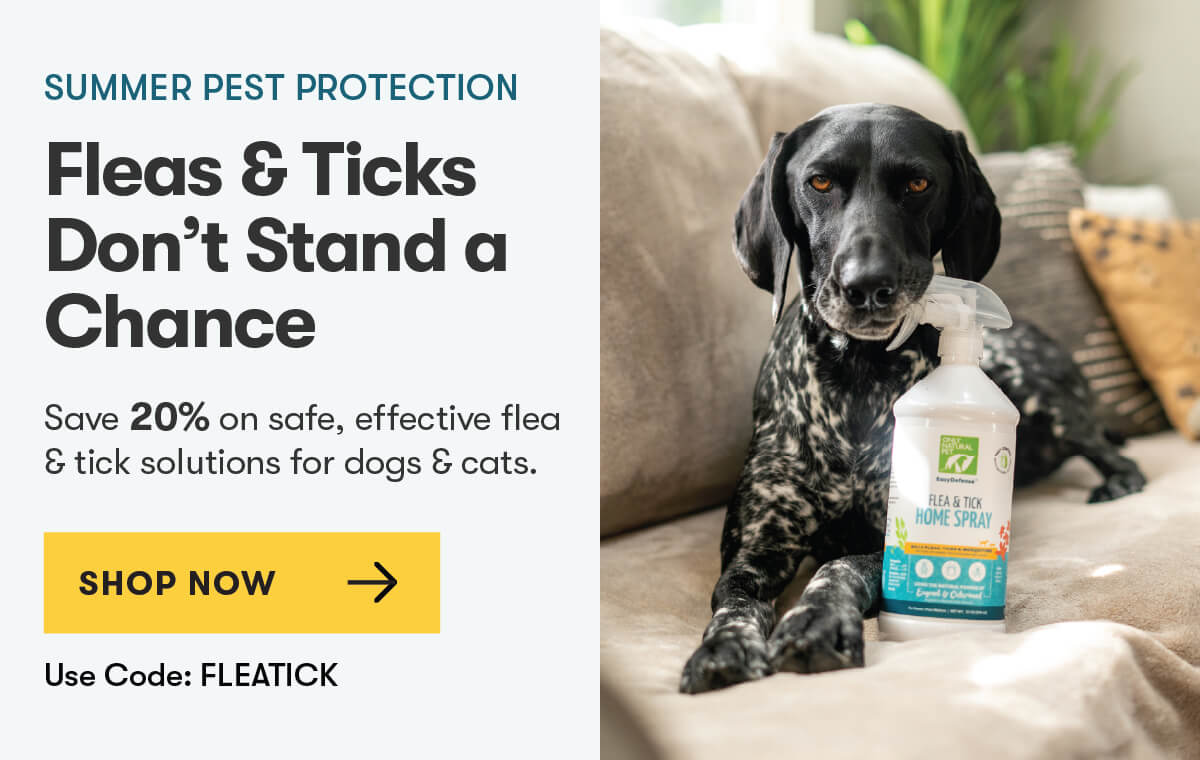 20% OFF Natural Flea & Tick Protection