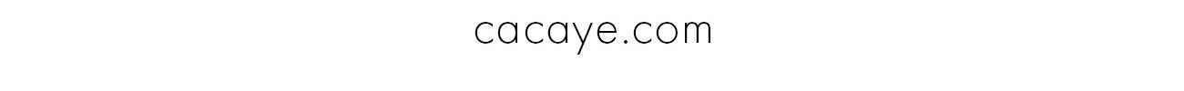 CACAYE Homepage
