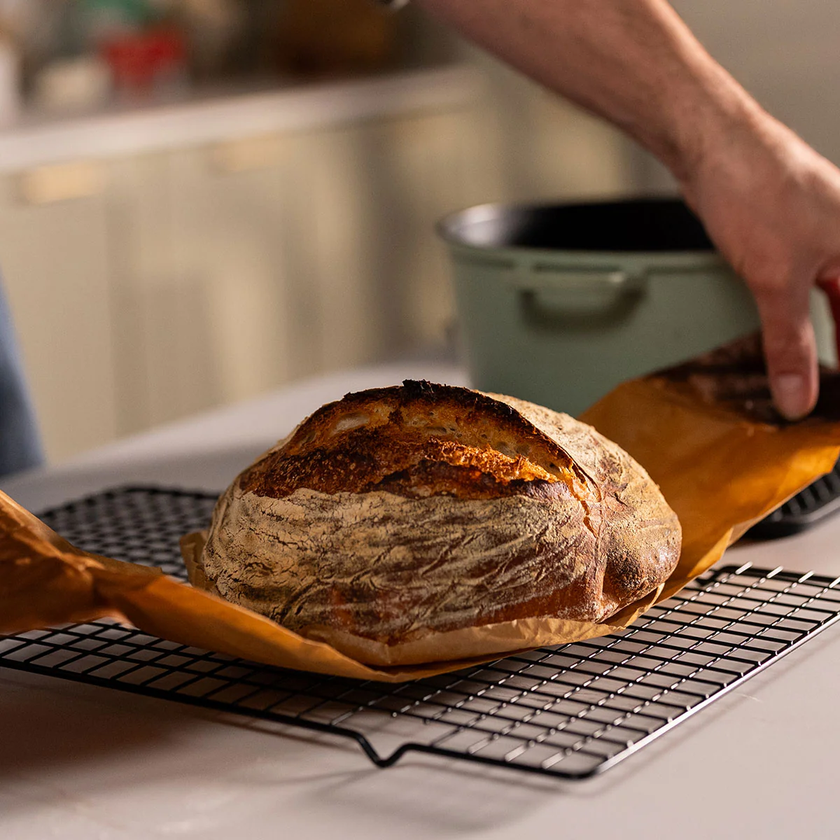 Ooni Sourdough Bread using Halo Pro