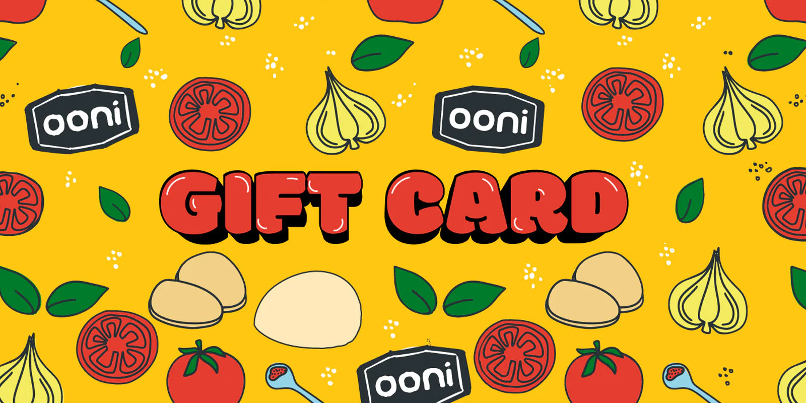Ooni Gift Card - the ideal last minute holiday gift