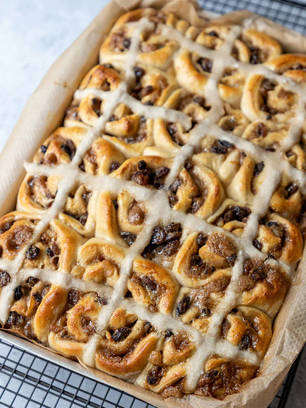 Hot Cross Chelsea Buns