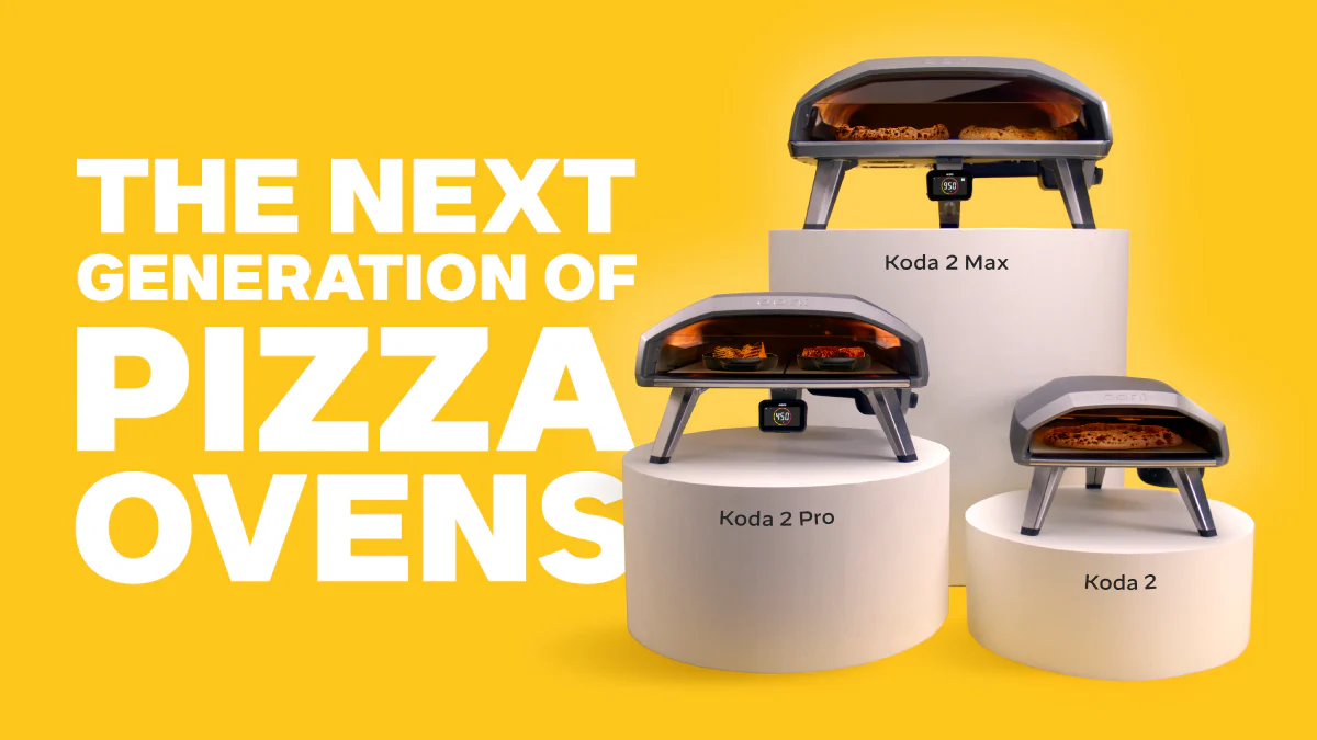 The next generation of pizza ovens - Ooni Koda 2 Range