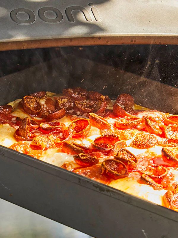 Pepperoni Detroit-style Pizza