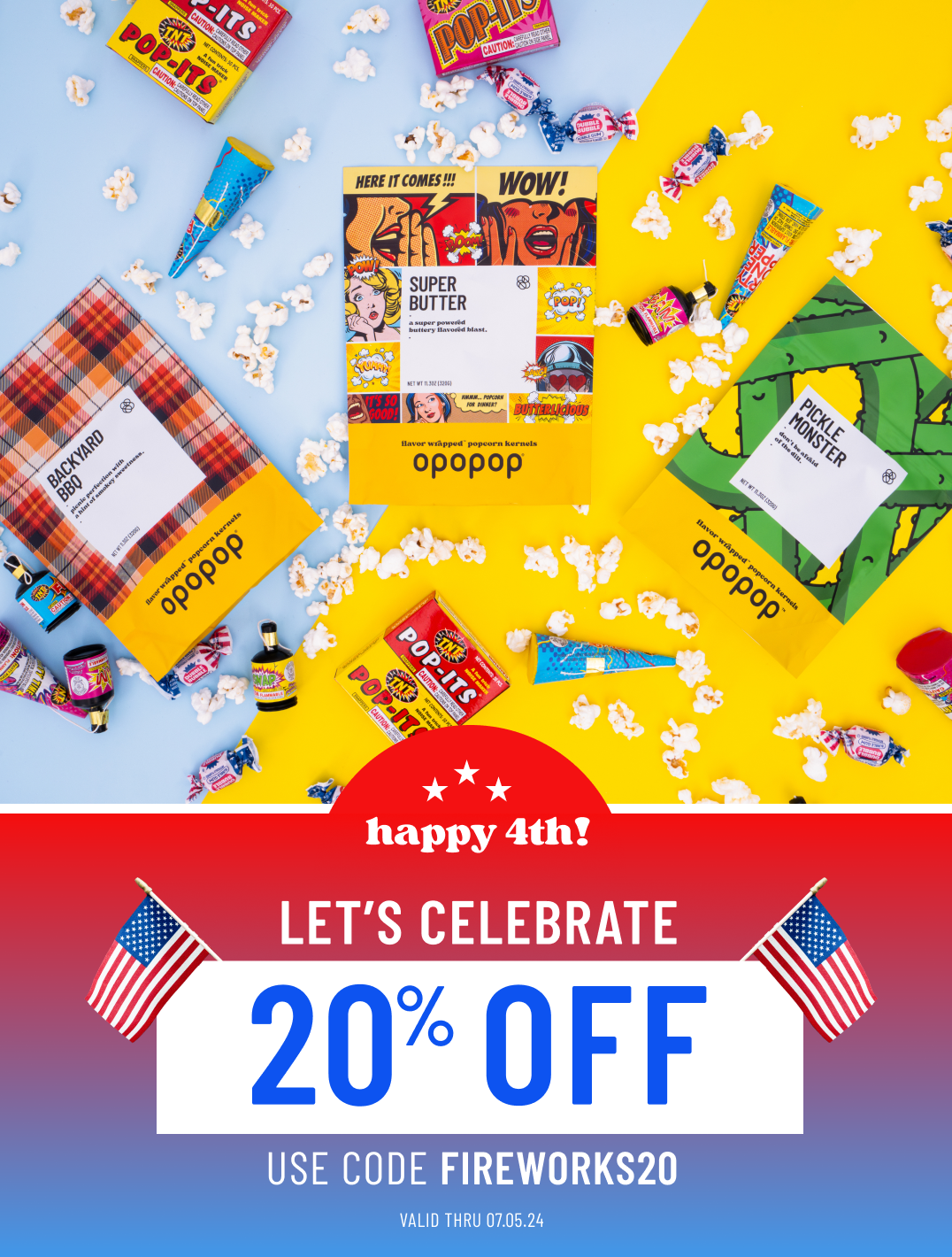 Save 20% off Opopop
