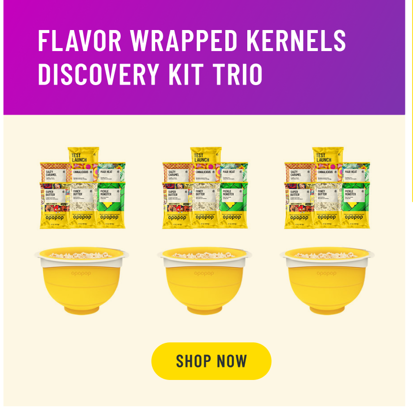 Flavor wrapped kernels discovery collection trio