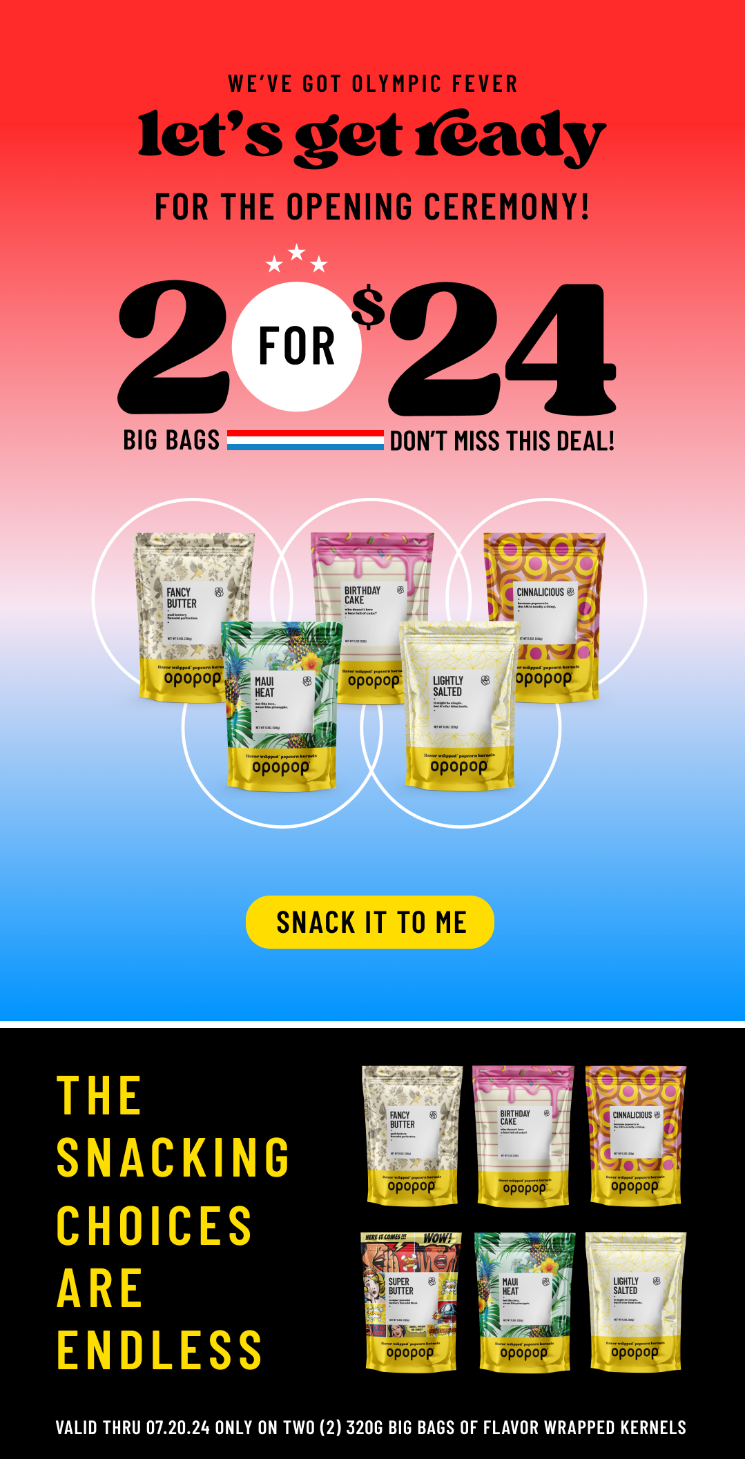 2 for $24 Big Bags