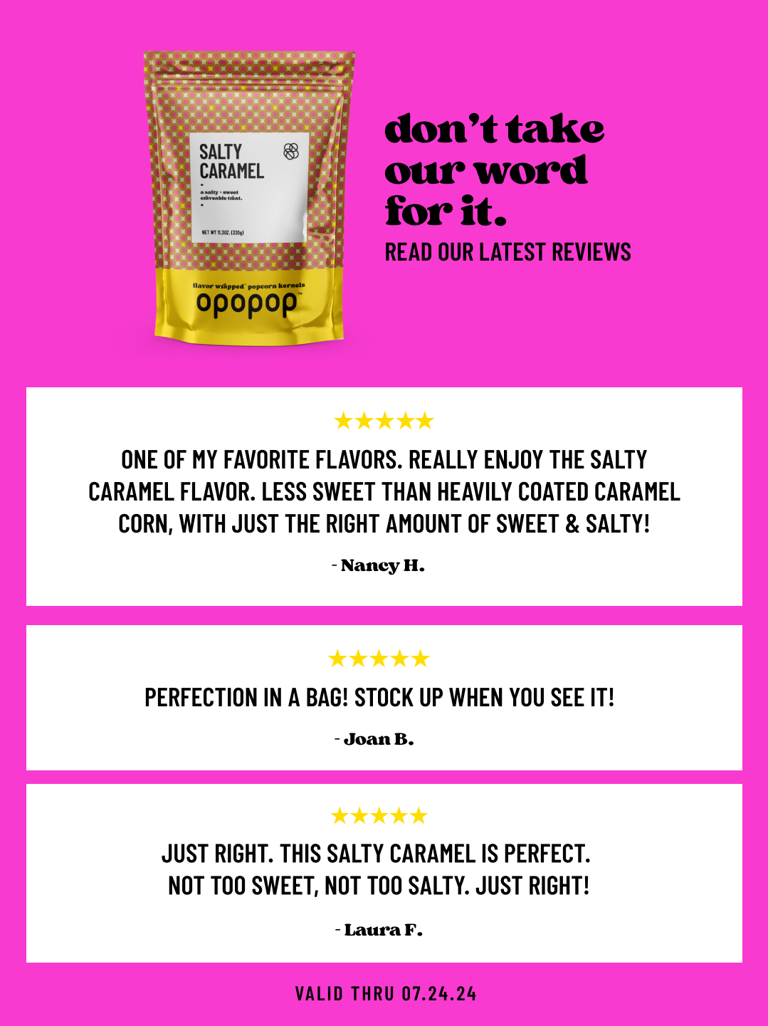Salty Caramel Reviews