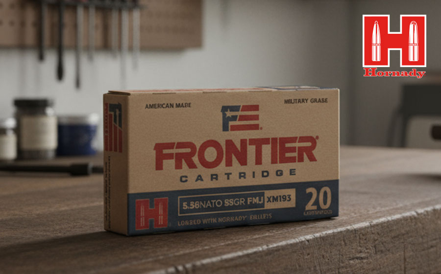 Hornady Frontier 5.56x45mm NATO 55 Gr FMJ, 20 Rounds