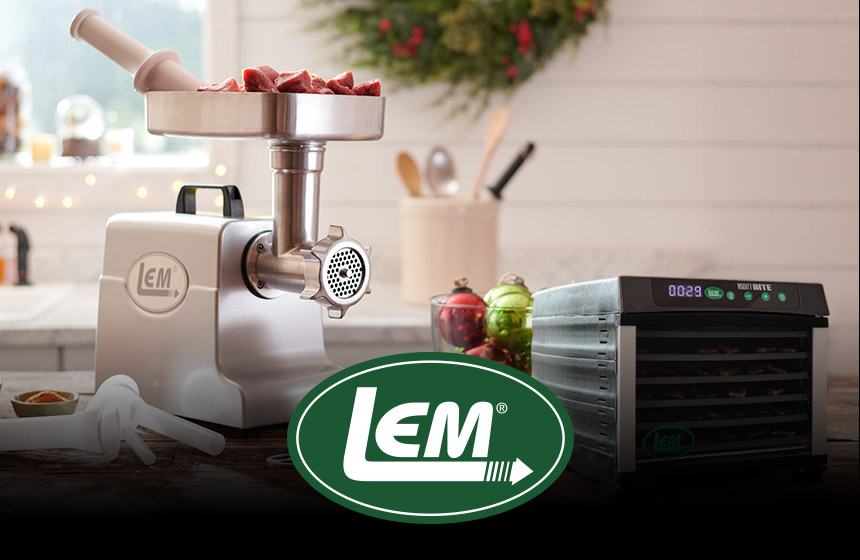LEM Meat Grinders & Cooking Equipment