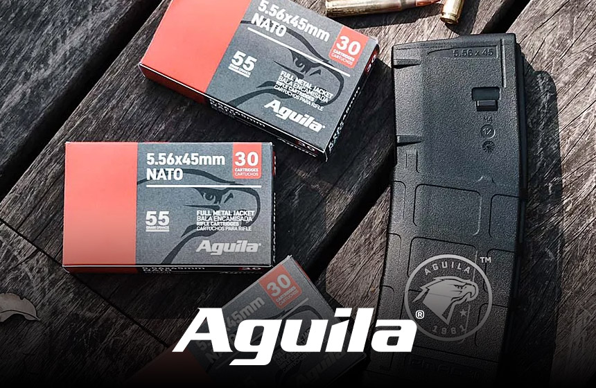 Aguila Ammunition 5.56x45mm NATO Ammo 450 Rounds