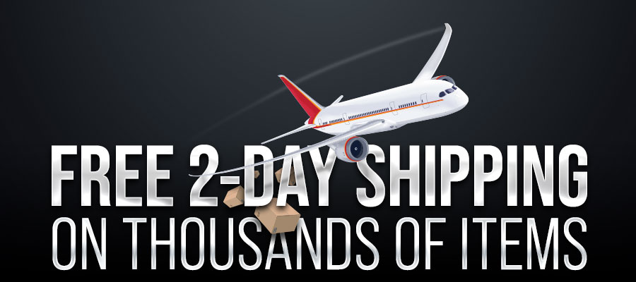 Free 2-Day Shipping