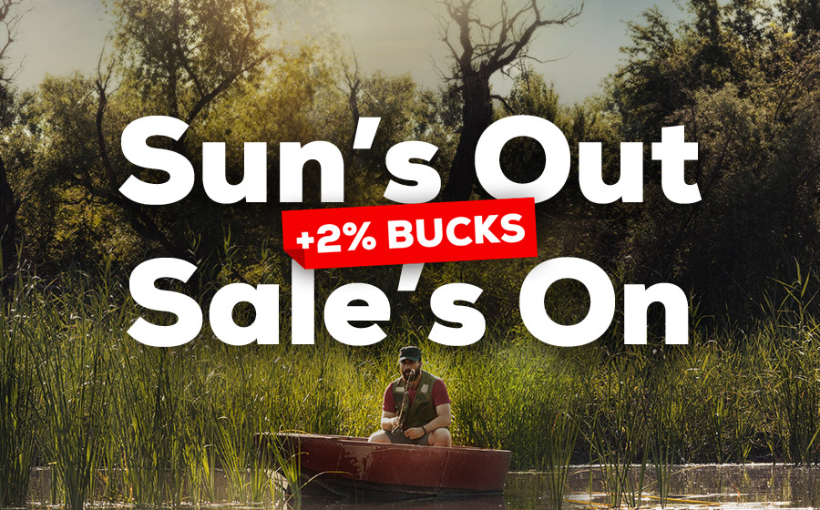 Sun's Out Sale's On +2% Bucks
