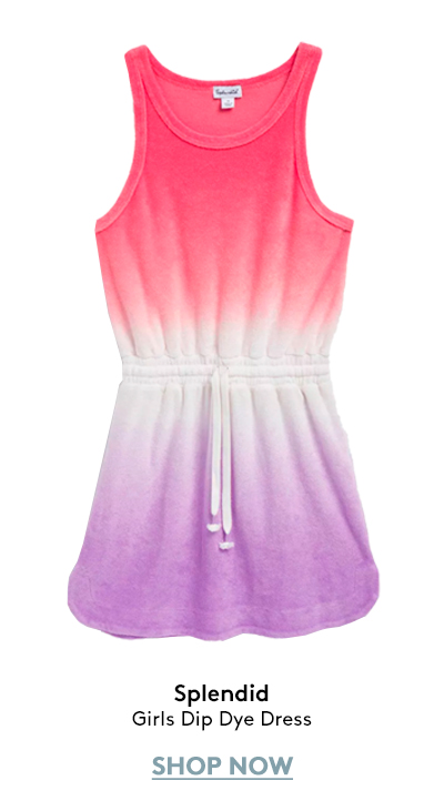 Girls Dip Dye Dress
