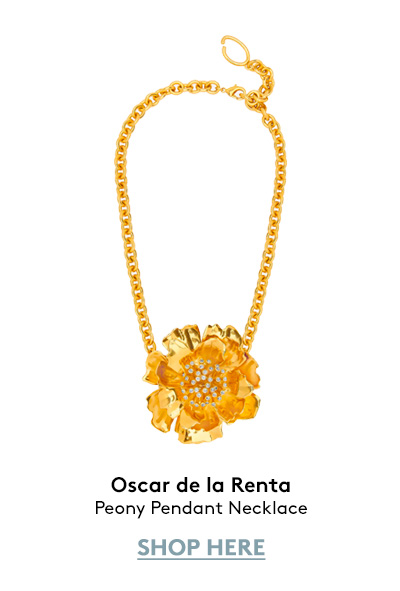 Peony Pendant Necklace