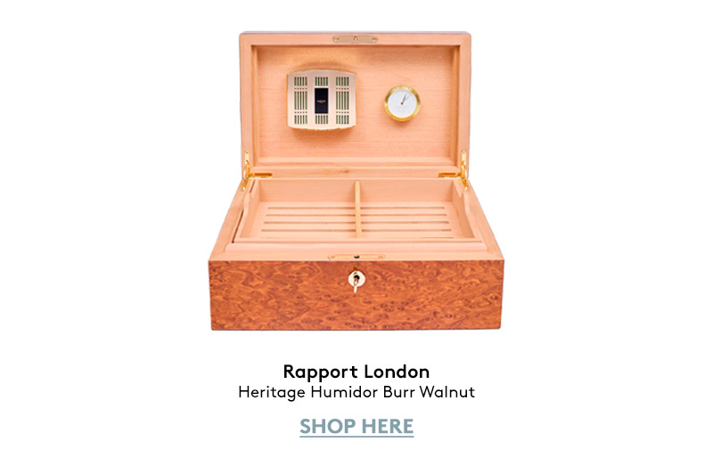 Heritage Humidor - Burr Walnut