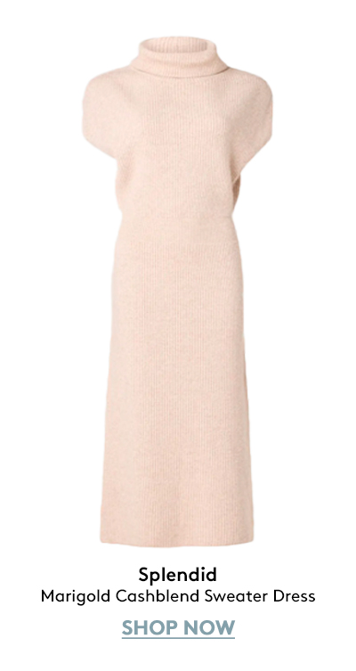 Marigold Cashblend Sweater Dress