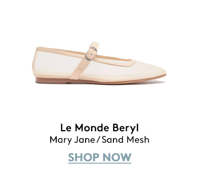 Mary Jane / Sand Mesh