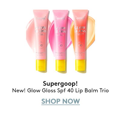 New! Glow Gloss Spf 40 Lip Balm Trio