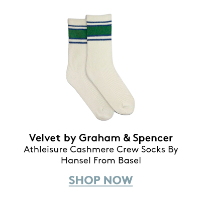 Athleisure Cashmere Crew Socks By Hansel From Basel