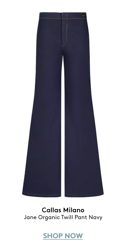 Jane Organic Twill Pant Navy