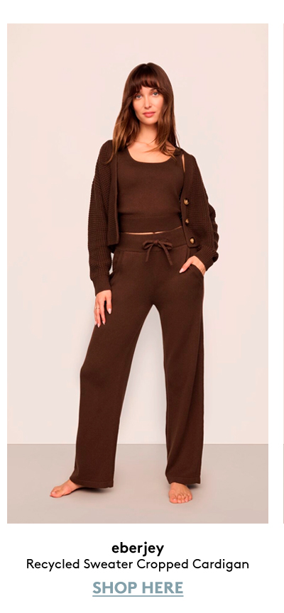 Recycled Sweater Cropped Cardigan