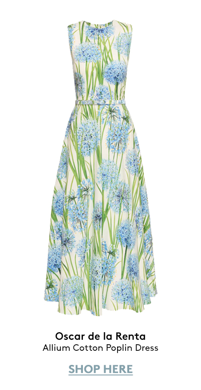Allium Cotton Poplin Dress