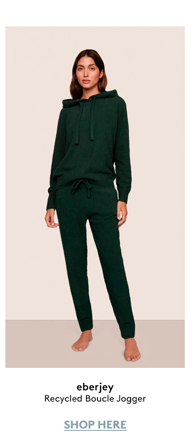 Recycled Boucle Jogger