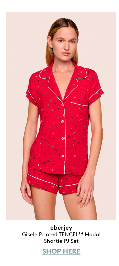 Gisele Printed TENCEL™ Modal Shortie PJ Set