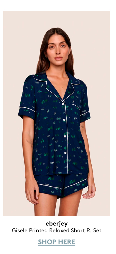 Gisele Printed Relaxed Short PJ Set