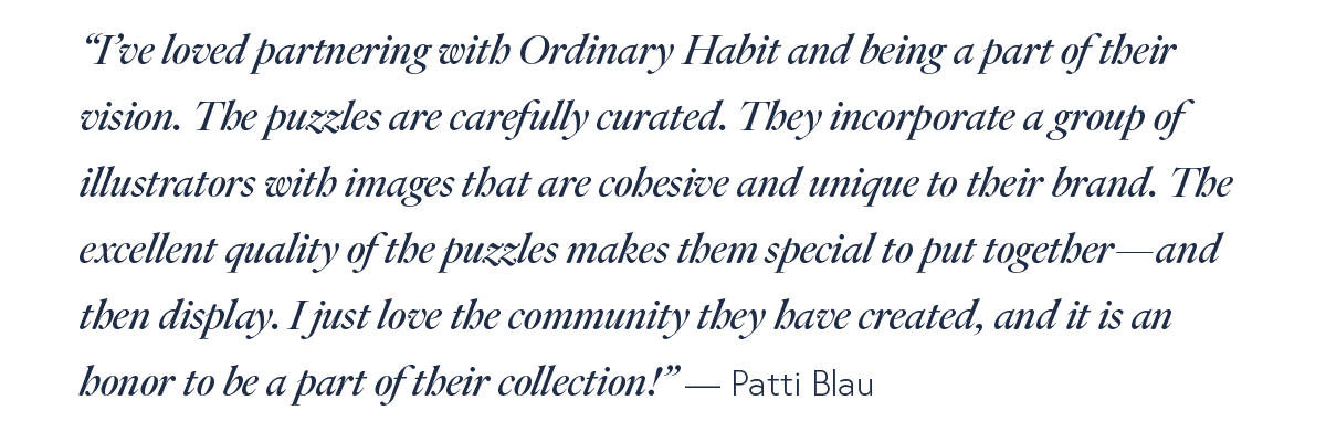 In Conversation at Ordinary Habit